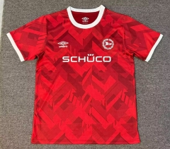 (S-4XL) 25-26 Arminia Bielefeld 2nd Away Red Thailand Soccer Jersey AAA-5493