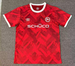 (S-4XL) 25-26 Arminia Bielefeld 2nd Away Red Thailand Soccer Jersey AAA-5493