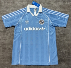 (S-4XL) 26-27 Adi&Oasis Light Blue Thailand Soccer Jersey AAA-4506