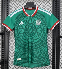 26-27 Mexico Home Green Women Thailand Soccer Jersey AAA-888