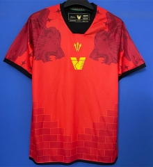 25-26 Venezia FC 4th Away Red Thailand Soccer Jersey AAA-6486
