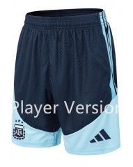 (S-4XL) Player Version 26-27 Argentina Royal Blue Thailand Soccer Shorts-9926