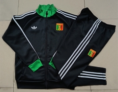 26-27 Senegal Black Thailand Soccer Jacket Unifrom-815