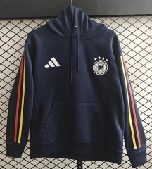Player Version 26-27 Germany Home Royal Blue Thailand Soccer Tracksuit Top With Hat-CS