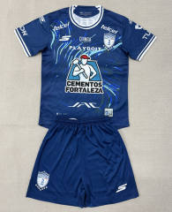 25-26 Pachuca Away Blue Soccer Uniform-AY
