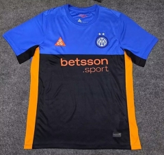 (S-4XL) 26-27 Inter Milan Blue&Black Thailand Soccer Jersey AAA-4178