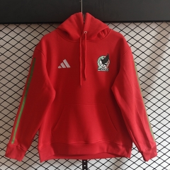 Player Version 25-26 Mexico Home Red Thailand Soccer Tracksuit-CS