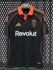 25-26 Como 2nd Away Black Thailand Soccer Jersey AAA-2483