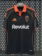 25-26 Como 2nd Away Black Thailand Soccer Jersey AAA-2483