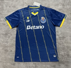 (S-4XL) 26-27 Porto 3rd Away Blue Thailand Soccer Jersey AAA-4506