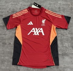 (S-4XL) 25-26 Liverpool Red Thailand Training Soccer Jersey AAA-4506