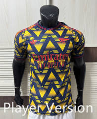 Player Version 26-27 Arsenal Yellow&Blue Thailand Soccer Jersey AAA-9812