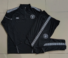 25-26 Manchester City Black Ribbon Version Thailand Soccer Tracksuit Uniform-815