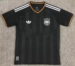 (S-4XL) 26-27 Germany Black Thailand Soccer Jersey AAA
