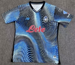 (S-4XL) 25-26 Atalanta BC 4th Away Blue&Black Thailand Soccer Jersey AAA