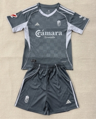 2025-2026 Granada CF 2nd Away Grey Soccer Uniform-AY