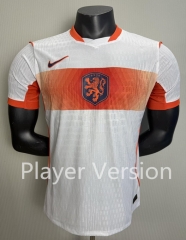 Player Version 2026 World Cup Netherlands Away White Thailand Soccer Jersey AAA
