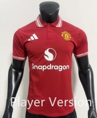 Player Version 25-26 Special version Manchester United Red Thailand Soccer Jersey AAA-SJ
