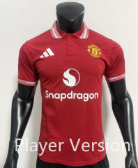Player Version 25-26 Special version Manchester United Red Thailand Soccer Jersey AAA-SJ