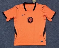 (S-4XL) 26-27 Netherlands Home Orange Thailand Soccer Jersey AAA-2483
