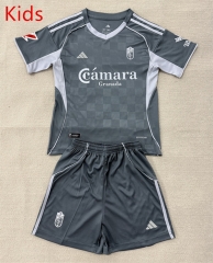 2025-2026 Granada CF 2nd Away Grey Kid/Youth Soccer Uniform-AY
