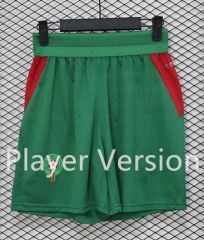 (S-3XL) Player Version 26-27 Morocco Green Thailand Soccer Shorts-888