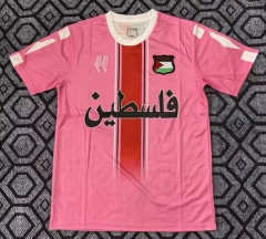 26-27 Palestine Pink Thailand Soccer Jersey AAA-2315