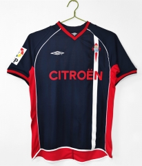 Retro Version 01-02 Celta de Vigo Away Black Thailand Soccer Jersey AAA-C1046