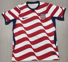 (S-4XL)2026 World Cup USA Home Red&White Thailand Soccer Jersey AAA-9070
