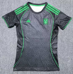 25-26 Tigres UANL 2nd Away Black Women Thailand Soccer Jersey AAA-912