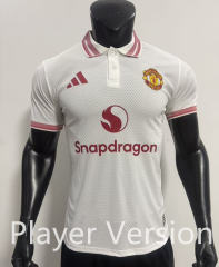 Player Version 25-26 Special version Manchester United White Thailand Soccer Jersey AAA-SJ