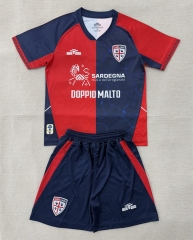 25-26 Cagliari Calcio Home Red&Blue Soccer Uniform-AY