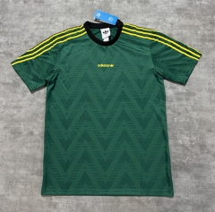 (S-4XL) 26-27 Adidas Green Thailand Soccer Jersey AAA-4506