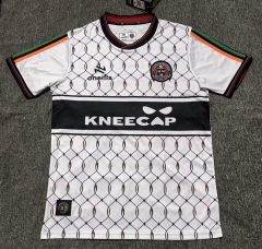 (S-4XL) 2025-2026 Bohemian White Thailand Soccer Jersey AAA-2315