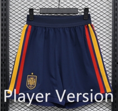 (S-3XL) Player Version 26-27 Spain Home Blue Thailand Soccer Shorts-888