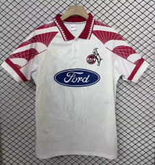 Retro Version 96-97 FC Köln Home White Thailand Soccer Jersey AAA-2044