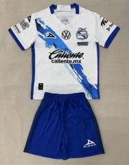 25-26 Club Puebla Home White Soccer Unifrom-AY