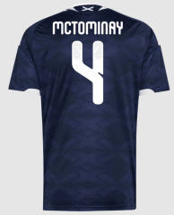 (S-4XL) 26-27 Scotland Home Royal Blue (MCTOMINAY #4) Thailand Soccer Jersey AAA