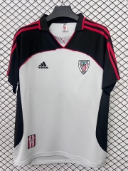 Retro Version 99-00 Athletic Bilbao 2nd Away White Thailand Soccer Jersey AAA-2044