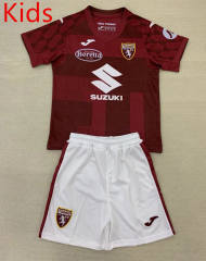 25-26 Torino FC Home Red Kids/Youth Soccer Uniform-AY