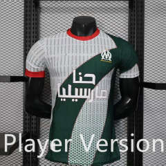 Player Version 26-27 Special Version Olympique de Marseille White&Green Thailand Soccer Jersey AAA-888