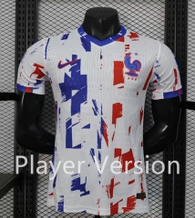 Player Version 26-27 Special Version France White&Blue&Red Thailand Soccer Jersey AAA-888