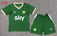 26-27 Ireland Home Green Kids/Youth Soccer Uniform-3162