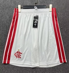 26-27 Flamengo Home White Thailand Soccer Shorts