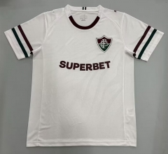 (S-4XL) 26-27 Fluminense de Feira Away White Thailand Soccer Jersey AAA-5668