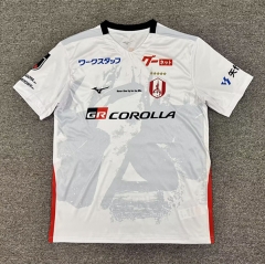 (S-4XL) 26-27 Nagoya Grampus Away White Thailand Soccer Jersey AAA-512