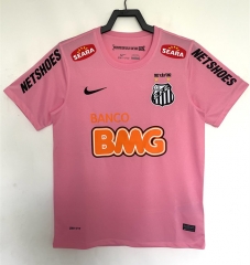 Retro Version 12-13 Santos FC Pink Thailand Soccer Jersey AAA-811