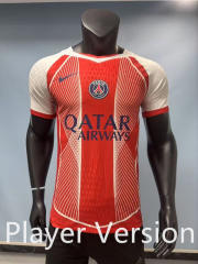 Player Version 26-27 Special Version Paris Red Thailand Soccer Jersey-4486