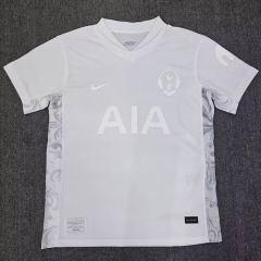(S-4XL) 26-27 Commemorative Edition Tottenham Hotspur White Thailand Soccer Jersey AAA-9070