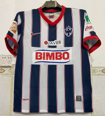 (S-3XL) Retro Version 09-10 Monterrey Home Blue&White Thailand Soccer Jersey AAA-6895